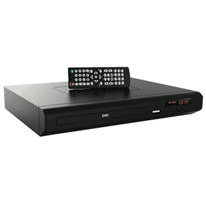 DVD Player with Remote Hire London Halo Lighting