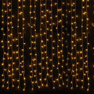 LED fairylight curtains Hire London Halo Lighting