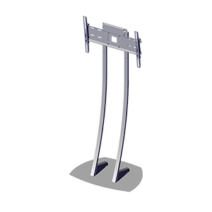 Parabella Floor stand for screens 41"-57" Hire London Halo Lighting