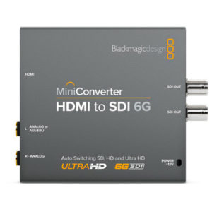 Mini Converter HDMI to SDI 6G Hire London Halo Lighting