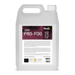 Martin Jem Pro Fog Fluid 5l Bottle Halo Lighting London