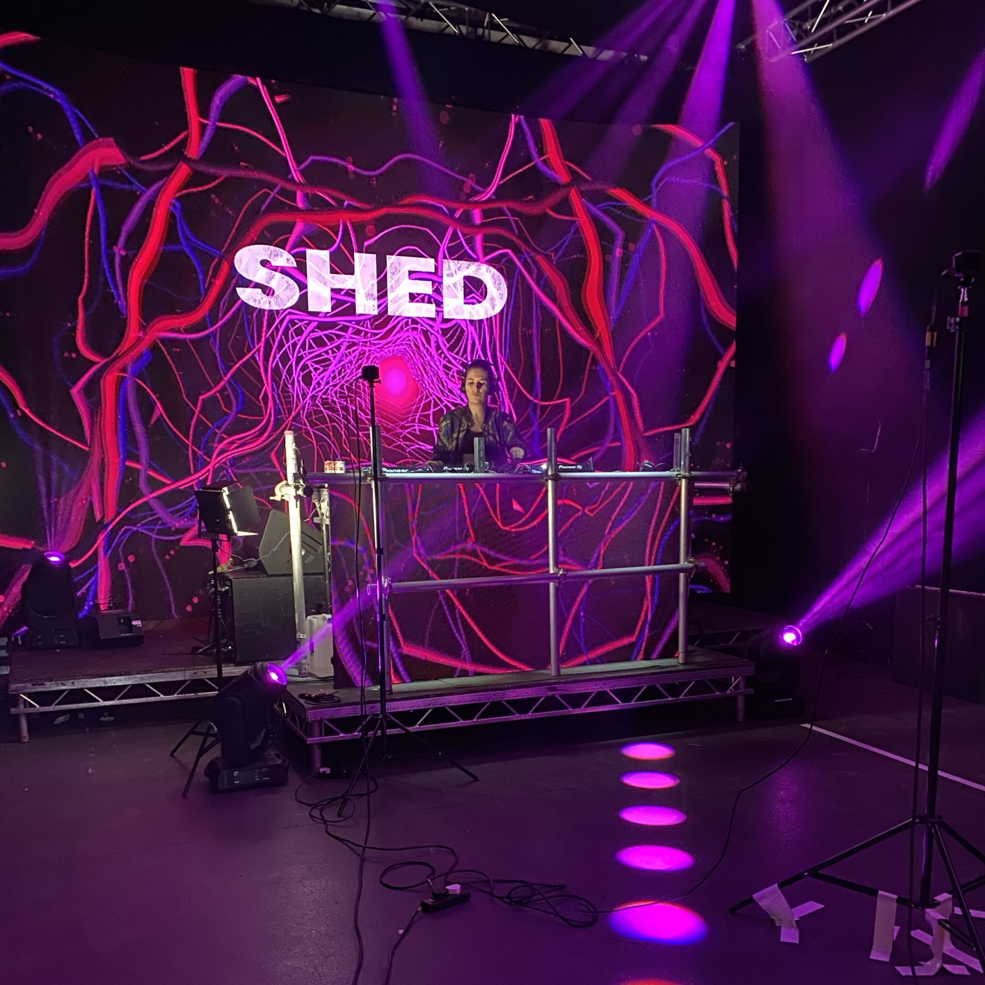 SHED live streaming at Halo Studio
