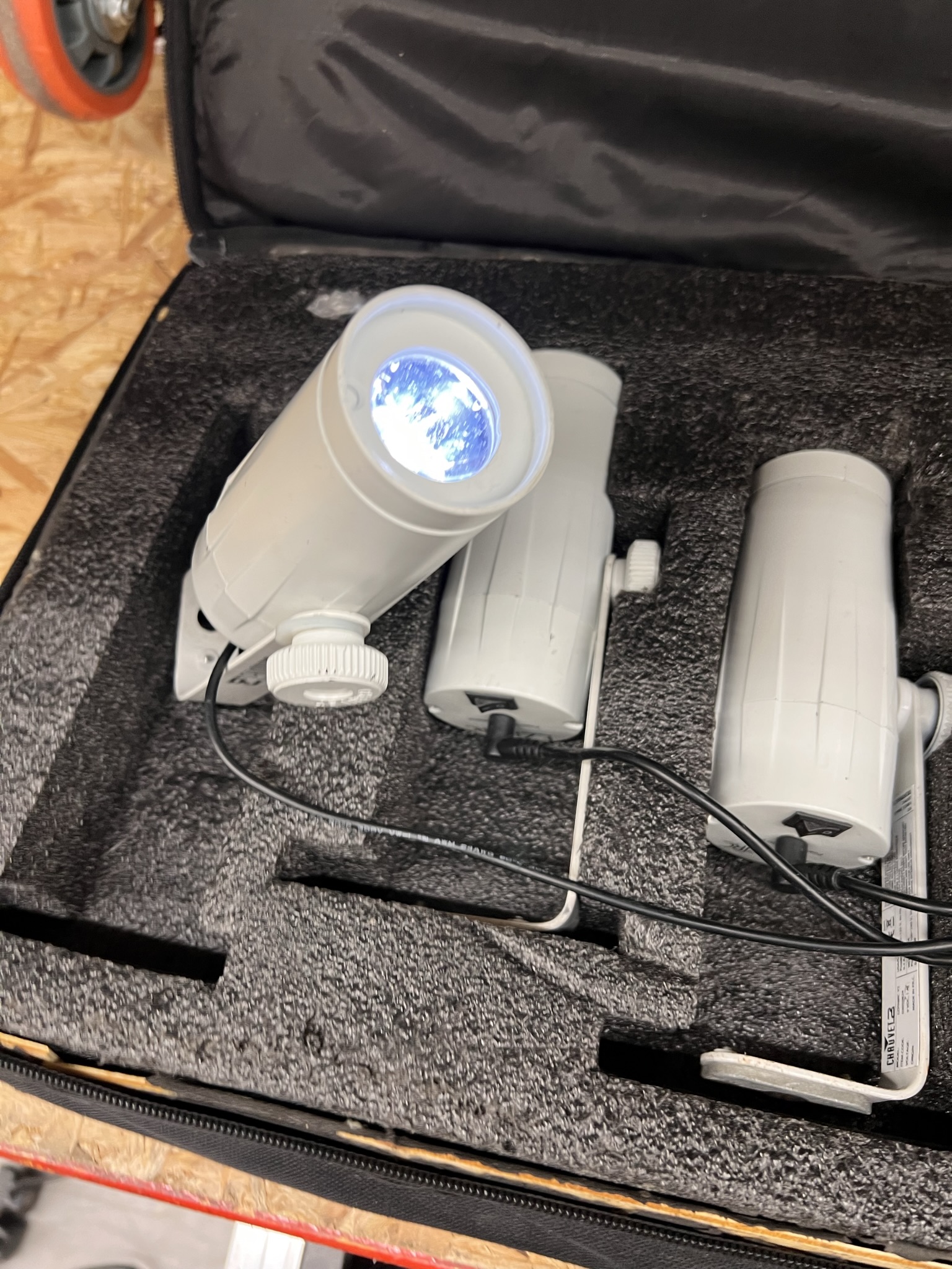 12z Chauvet EZPin IRC led pinspots