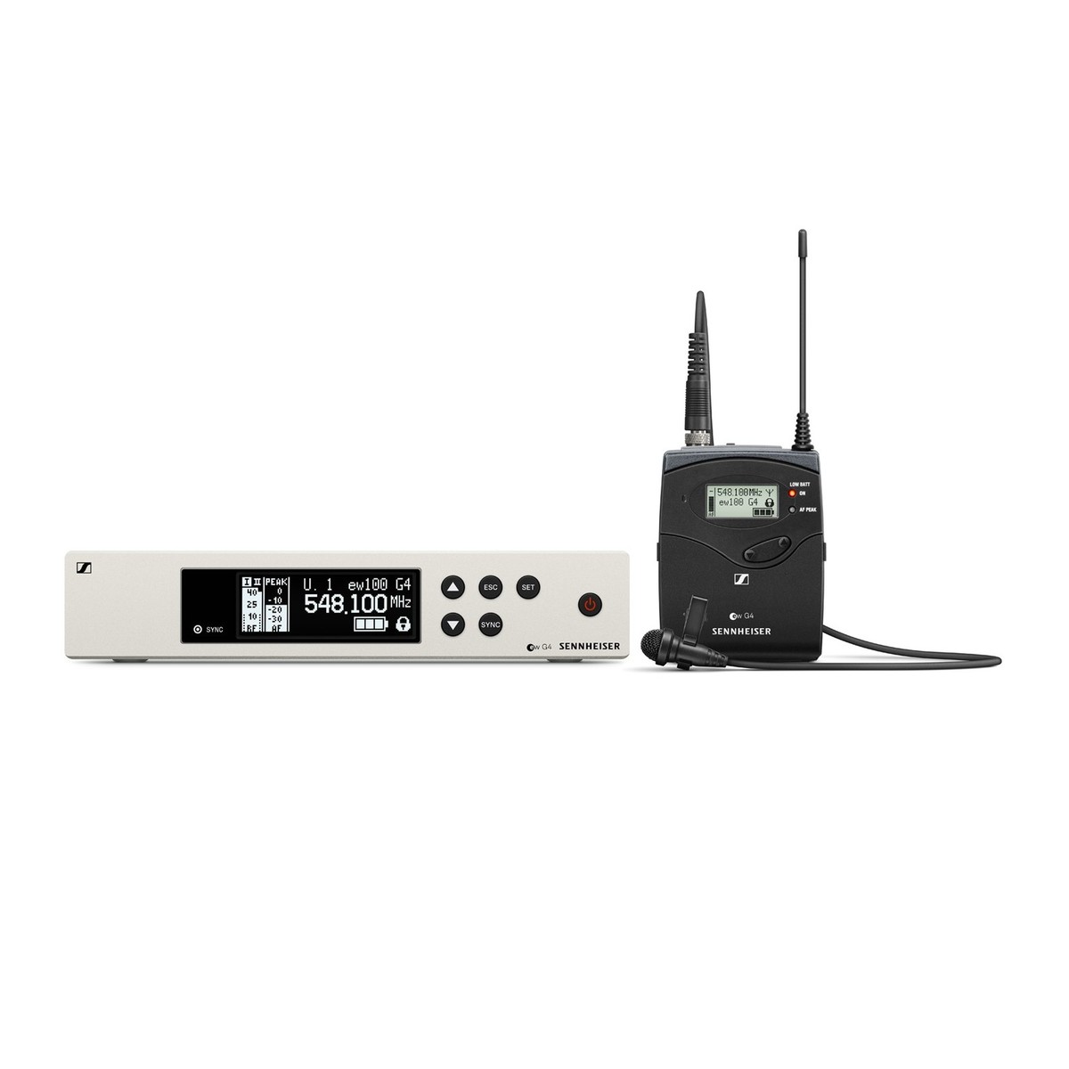 Sennheiser-G4-EW-100-(GB)-2 -Way-Receiver-Rack-audio