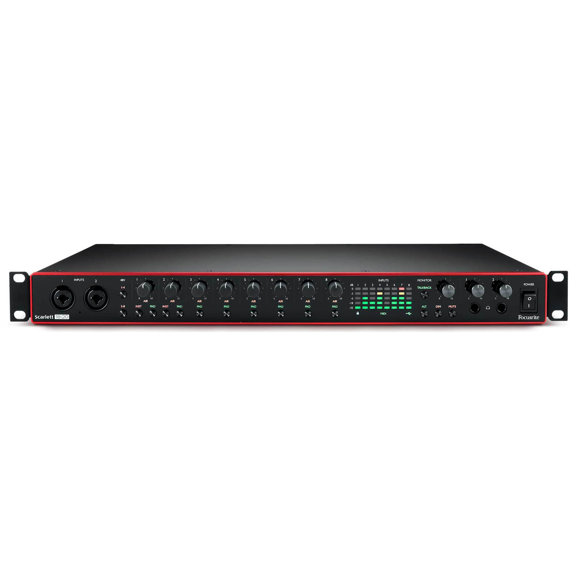 Focusrite Scarlett 18i20 3rd Gen Interface at halo lighting