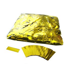 1kg Gold Metallic Confetti Halo Lighting London